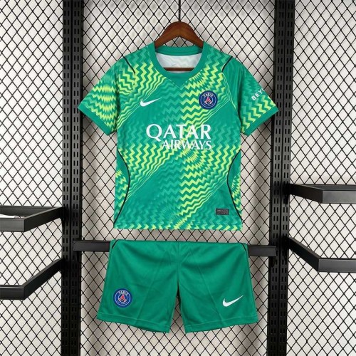 acheter Maillot PSG Enfant Gardien De But Green 2026/2027 acheter Maillot PSG Enfant Gardien De But Green 2026/2027