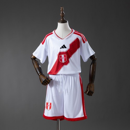 Maillot Peru Enfant Domicile 2026/2027 Maillot Peru Enfant Domicile 2026/2027