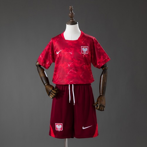 Maillot Pologne Enfant Exterieur 2026/2027