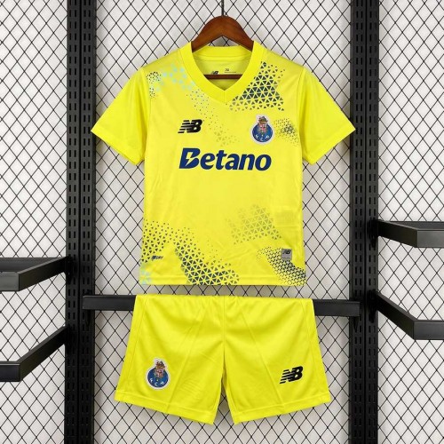 Maillot Porto Enfant Gardien De But Yellow 2026/2027 Maillot Porto Enfant Gardien De But Yellow 2026/2027
