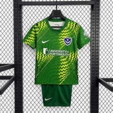 Maillot Portsmouth FC Enfant Gardien De But Green 2026/2027