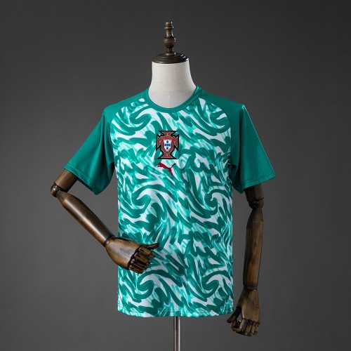Maillot Portugal Warmup Green 2026/2027 Maillot Portugal Warmup Green 2026/2027