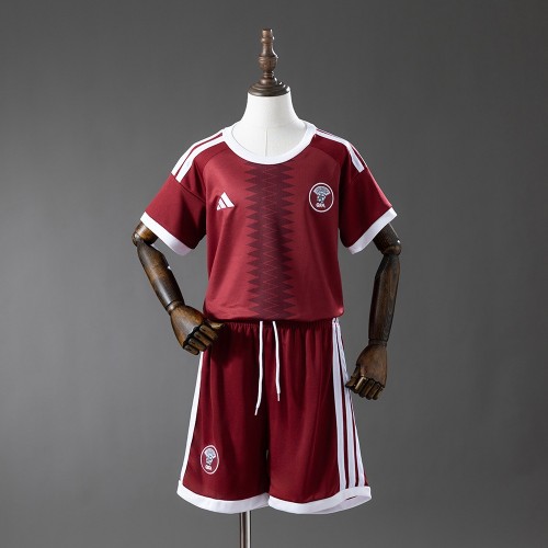 Maillot Qatar Enfant Domicile 2026/2027 Maillot Qatar Enfant Domicile 2026/2027