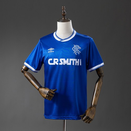 Maillot Rangers FC Retro Domicile 1984/1987 Maillot Rangers FC Retro Domicile 1984/1987