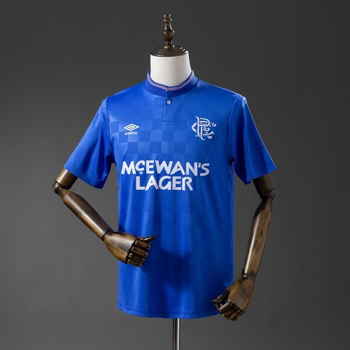 Maillot Rangers FC Retro Domicile 1987/1990