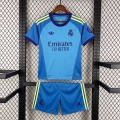 Maillot Real Madrid Enfant Gardien De But Blue 2026/2027 Maillot Real Madrid Enfant Gardien De But Blue 2026/2027