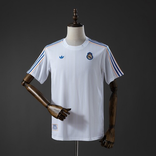 Maillot Real Madrid Originals White Blue 2026/2027 Maillot Real Madrid Originals White Blue 2026/2027