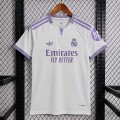 acheter Maillot Real Madrid Trefoil White Purple 2026/2027 acheter Maillot Real Madrid Trefoil White Purple 2026/2027