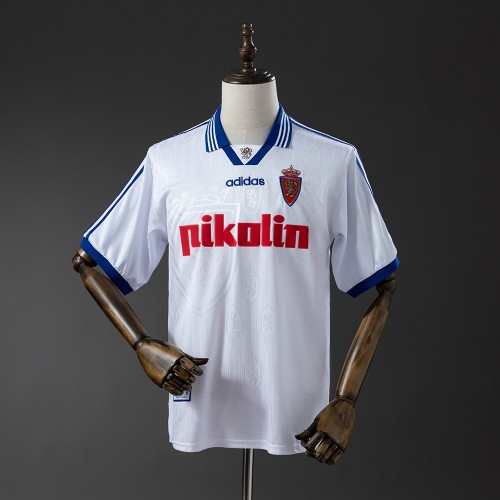 Maillot Real Zaragoza Retro Domicile 1997/1998 Maillot Real Zaragoza Retro Domicile 1997/1998