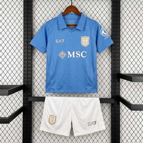 Maillot SSC Napoli Enfant Domicile 2026/2027 Maillot SSC Napoli Enfant Domicile 2026/2027