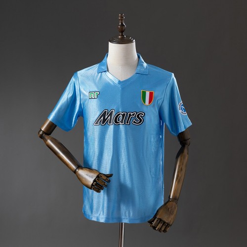 Maillot SSC Napoli Retro Domicile 1990/1991 Maillot SSC Napoli Retro Domicile 1990/1991
