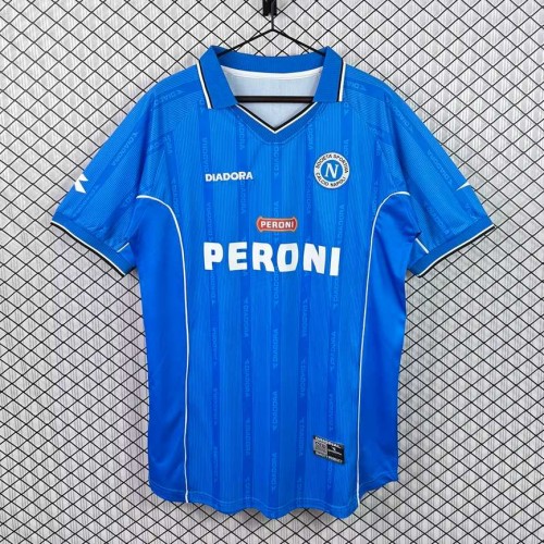 Maillot SSC Napoli Retro Domicile 2000/2001 Maillot SSC Napoli Retro Domicile 2000/2001