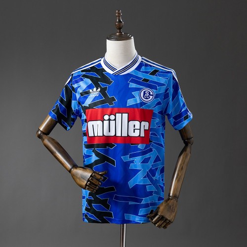 Maillot Schalke 04 Retro Domicile 1993/1994 Maillot Schalke 04 Retro Domicile 1993/1994