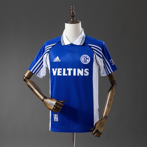 Maillot Schalke 04 Retro Domicile 1998/2000