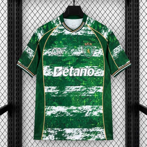 Maillot Sporting CP CR7 Commemorative Edition Green 2026/2027 Maillot Sporting CP CR7 Commemorative Edition Green 2026/2027