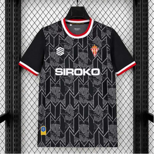 Maillot Sporting Gijon Gardien De But Black 2026/2027 Maillot Sporting Gijon Gardien De But Black 2026/2027