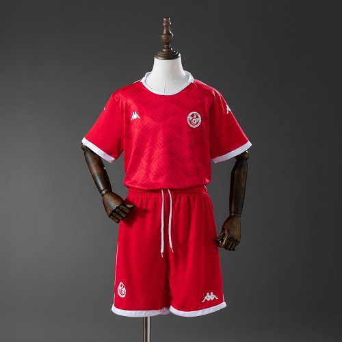 Maillot Tunisie Enfant Domicile 2026/2027 Maillot Tunisie Enfant Domicile 2026/2027