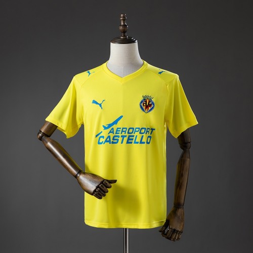 Maillot Villarreal Retro Domicile 2008/2009 Maillot Villarreal Retro Domicile 2008/2009