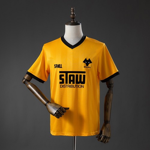 Maillot Wolverhampton Wanderers Retro Domicile 1987/1988 Maillot Wolverhampton Wanderers Retro Domicile 1987/1988